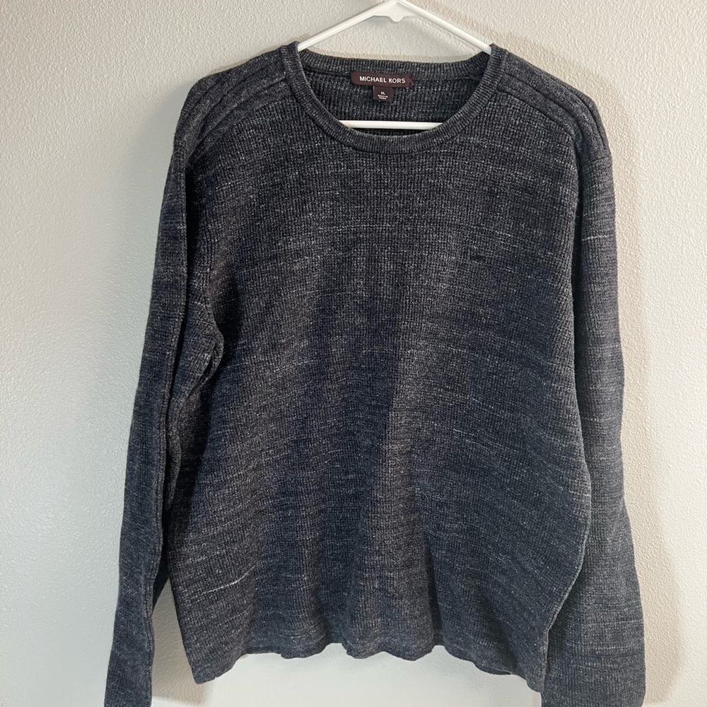 Michael Kors‎ Men's Charcoal Crewneck Sweater